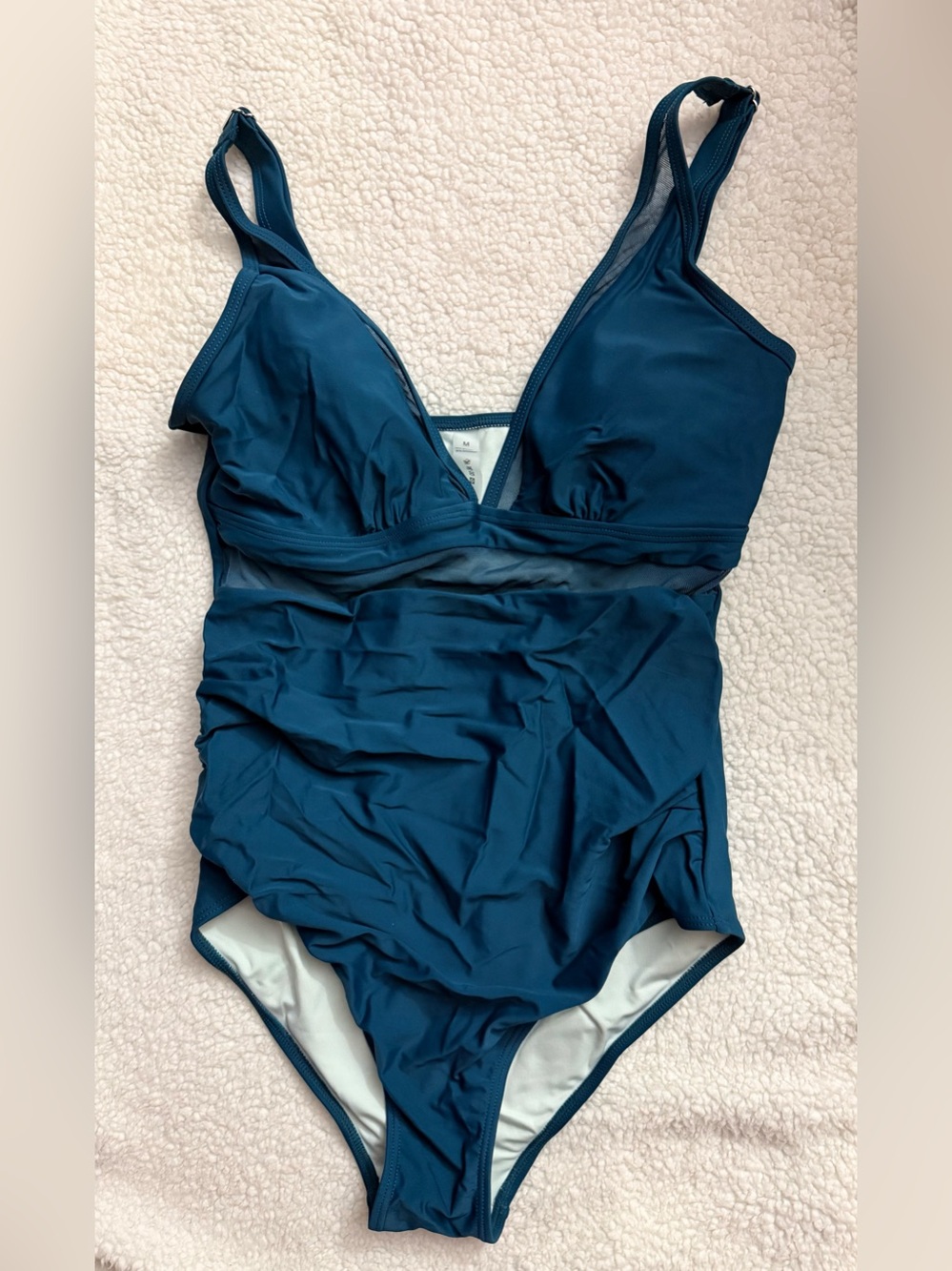 Deep Teal One-Piece Swimsuit